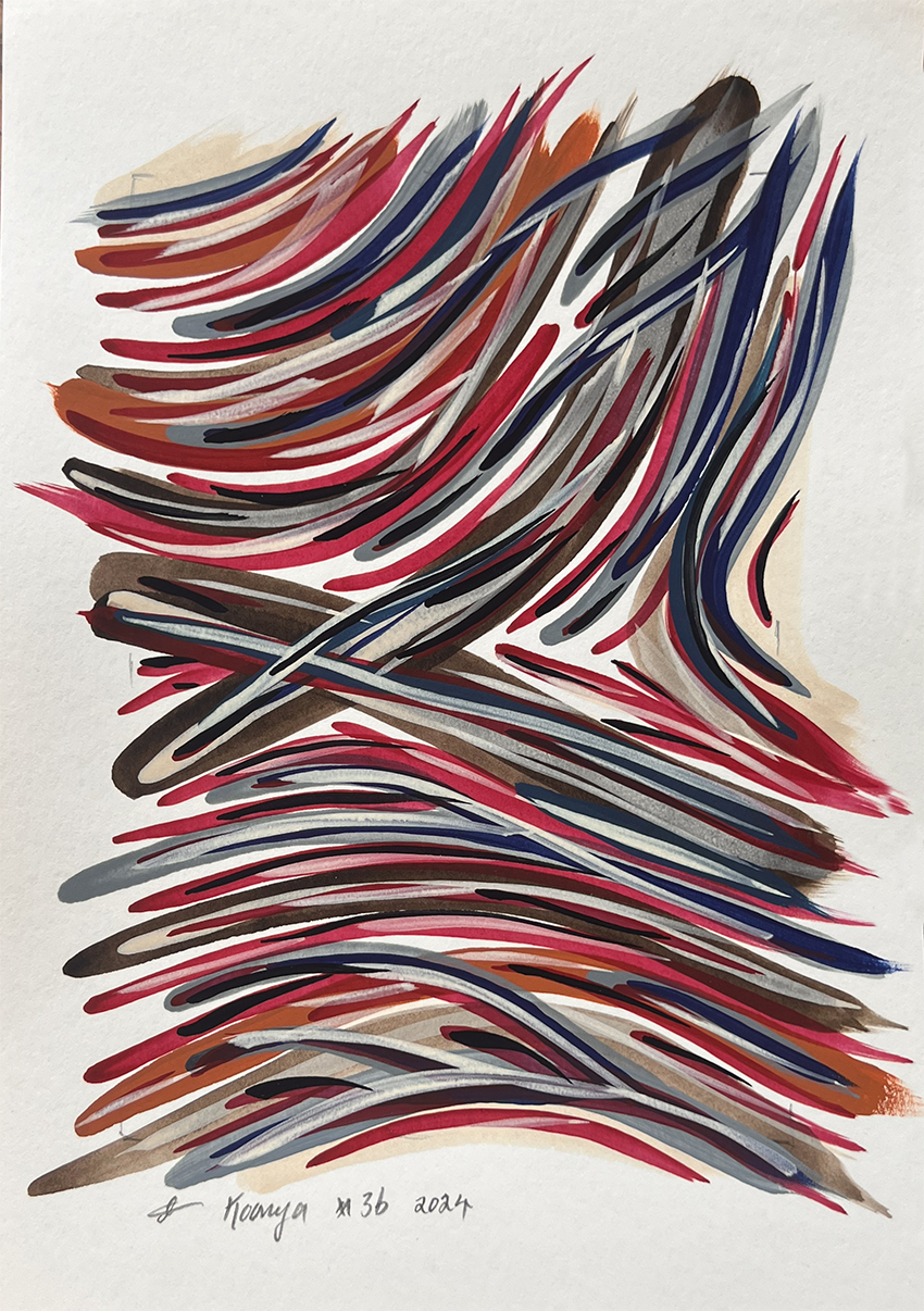 Koonya Series #3A/3B ~ Original artwork by April Giblin