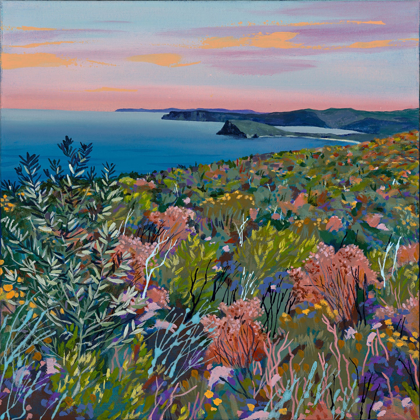 Michelle Evans Artwork - South to Raoul