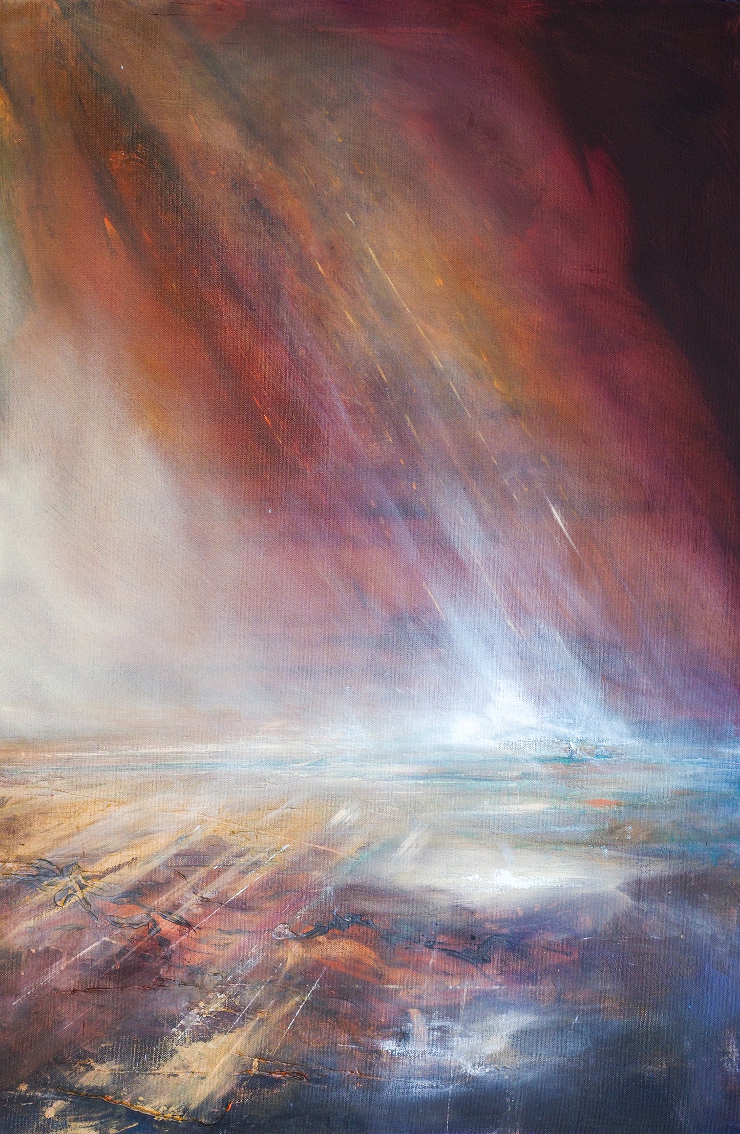 Artwork 'Tessellated Dream' acrylic on canvas by Paul Crichton