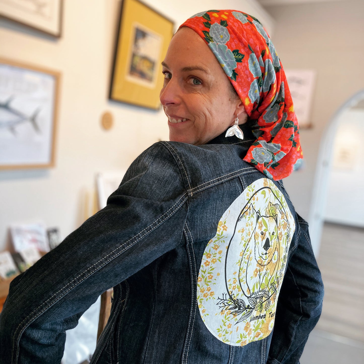 Ocean tail earrings - whale tail - Spoon Savvy