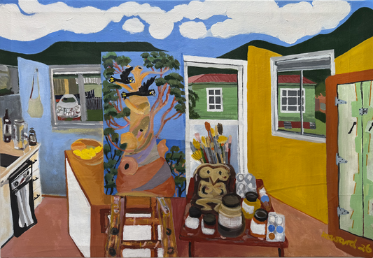 'Andrews Street' original painting by Naomi Howard