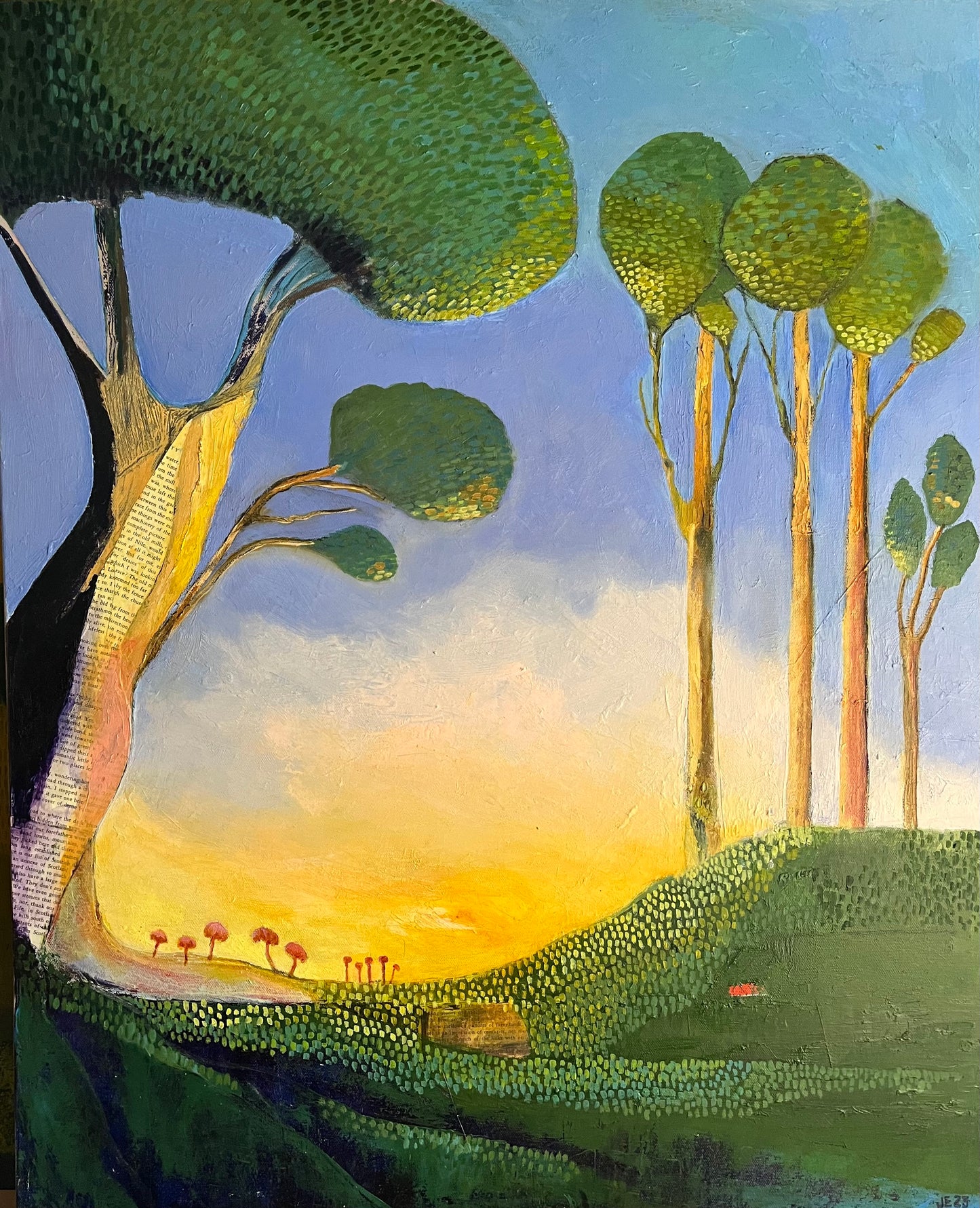 Artwork 'Mystree' original painting by Jennifer Eyles