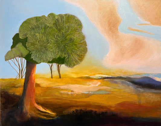 Artwork 'Lost Forest' original painting by Jennifer Eyles